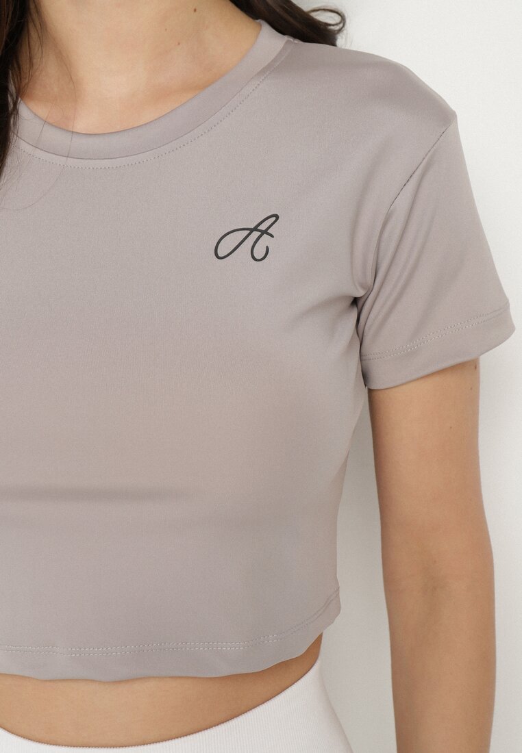 T-shirt Gri deschis