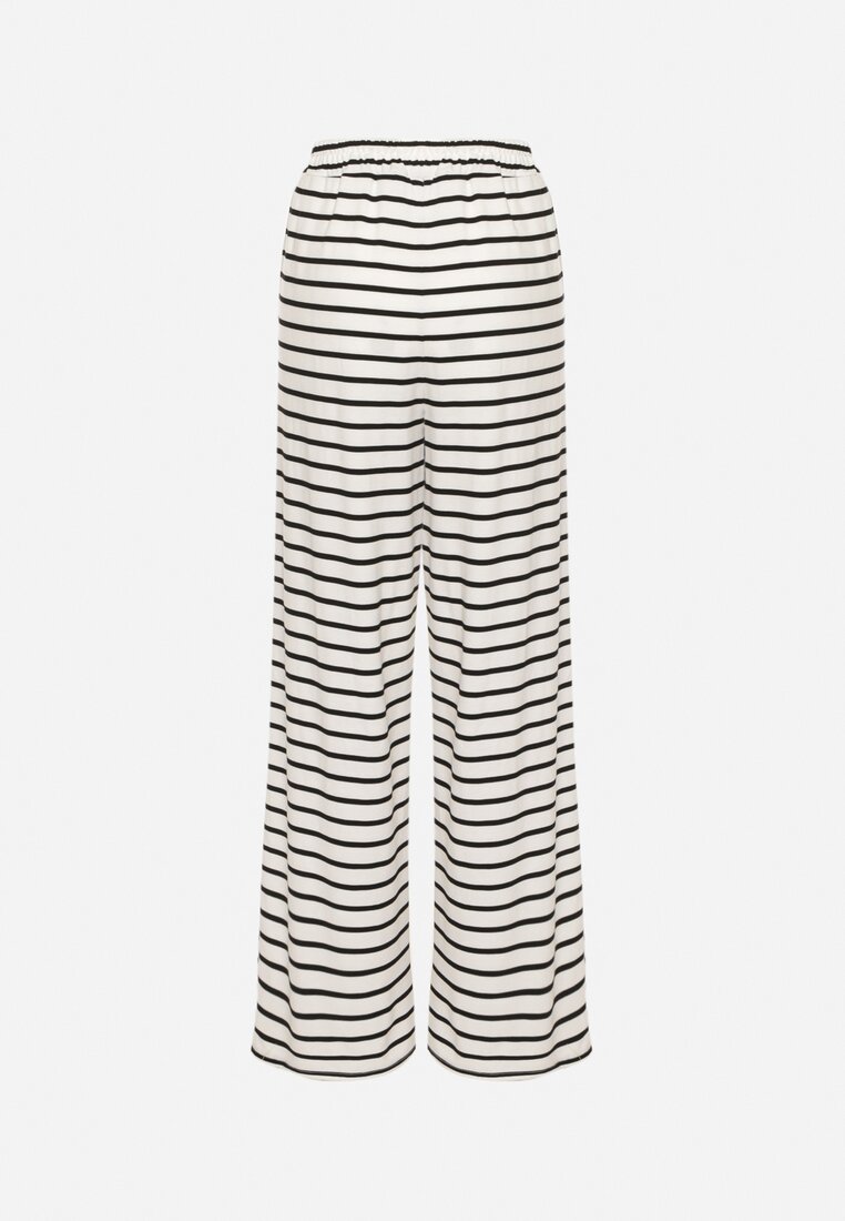 Pantaloni Negru cu alb