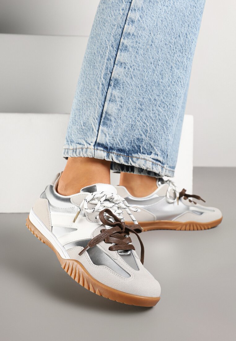 Sneakers Argintii