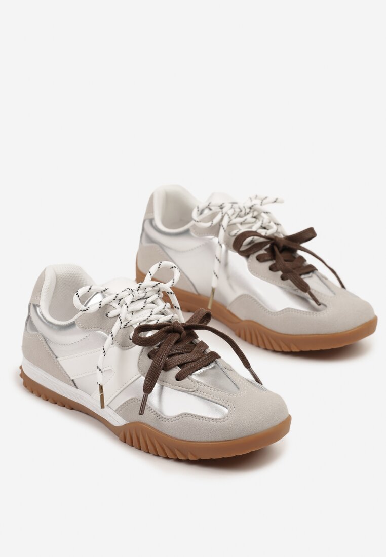 Sneakers Argintii