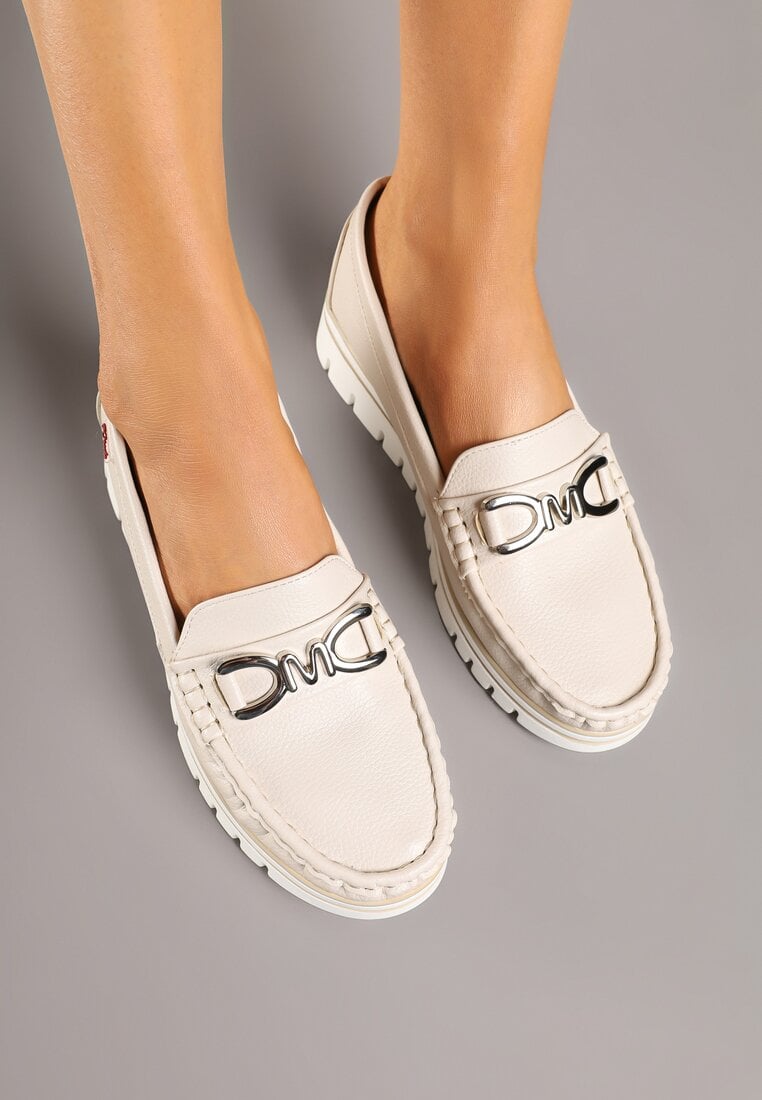 Mocasini Bej