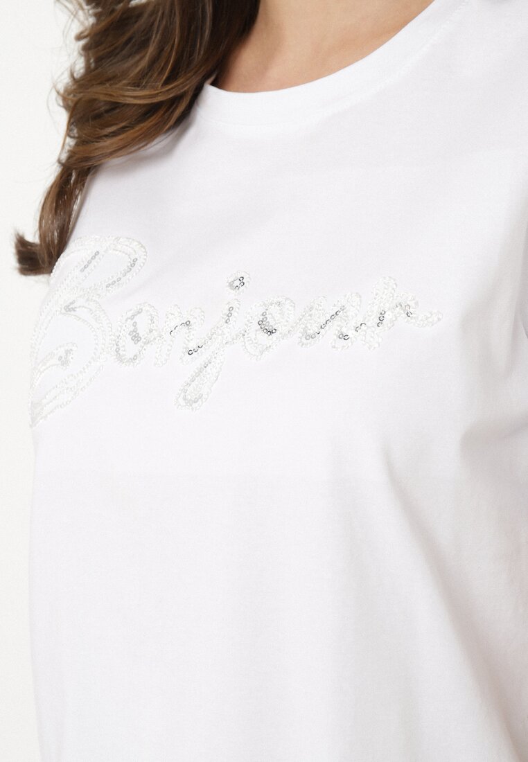 T-shirt Alb