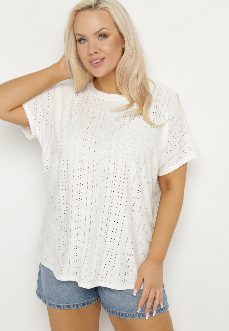 T-shirt Alb