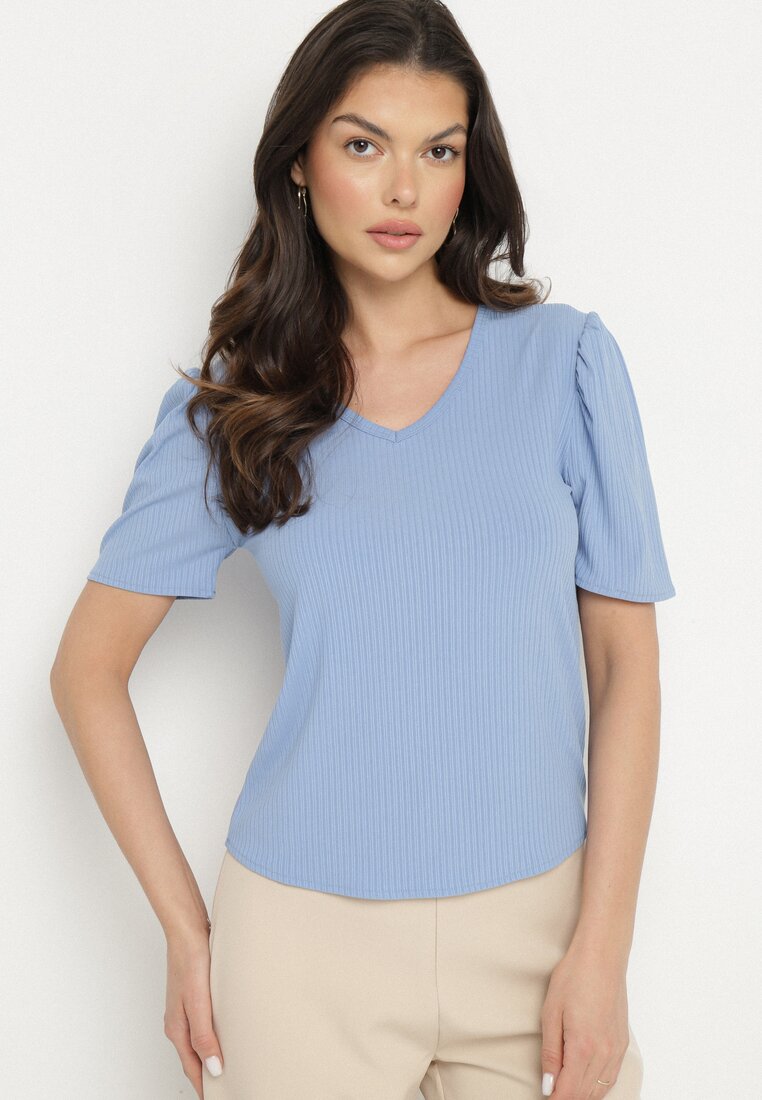 T-shirt Albastru