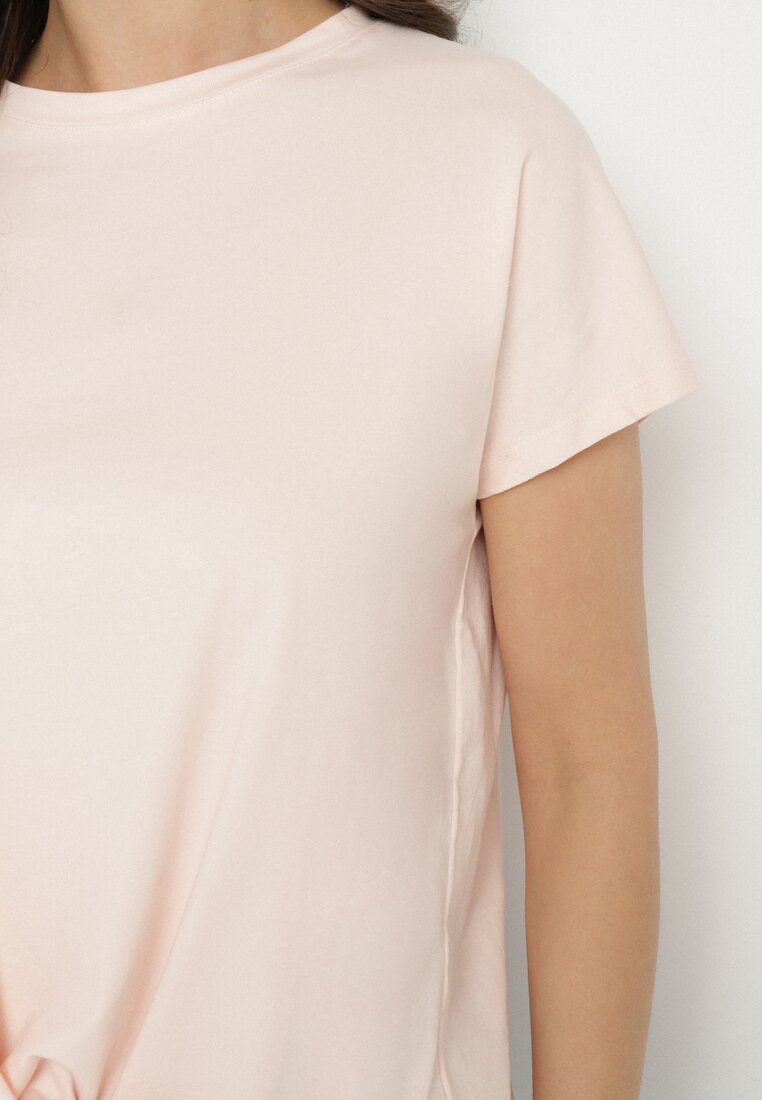 T-shirt Roz deschis