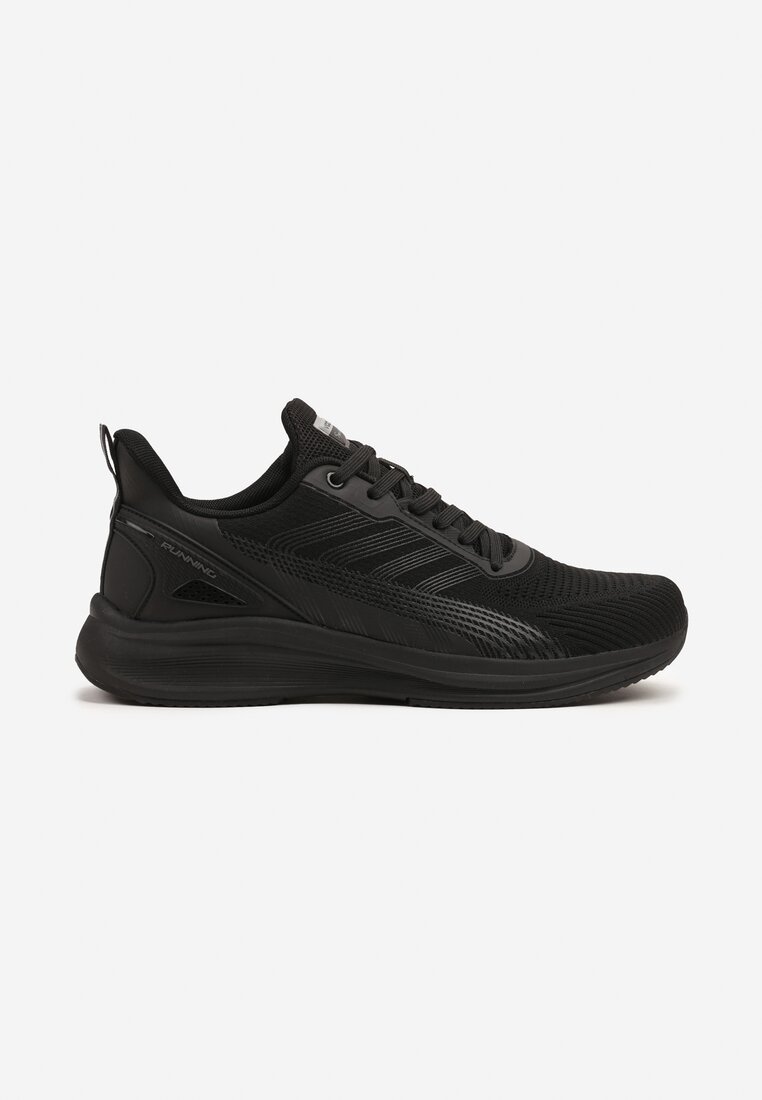 Czarne Buty Sportowe Sneakersy z Siateczki Nairioris