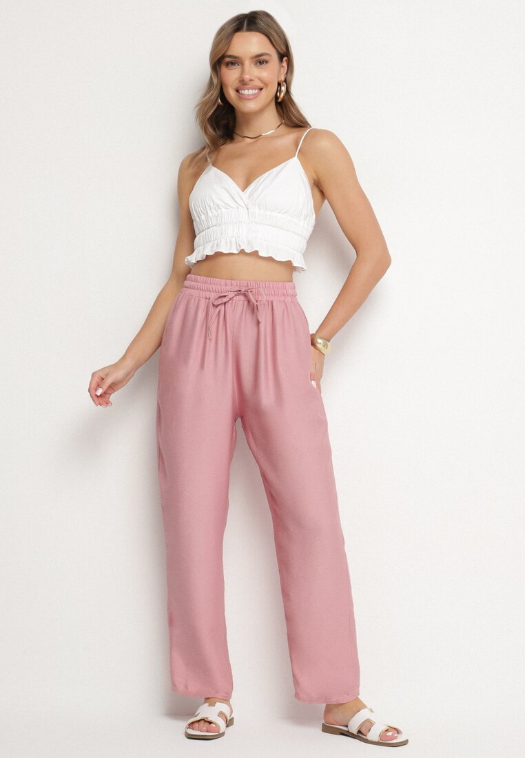 Pantaloni Roz