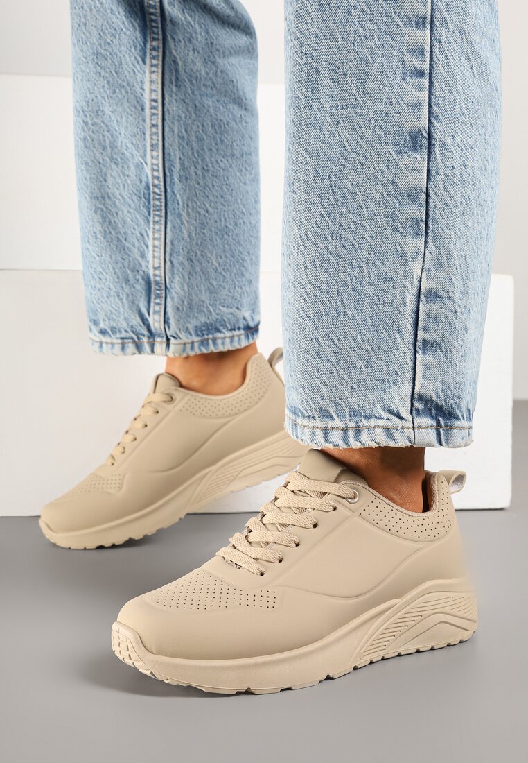 Sneakers Bej închis