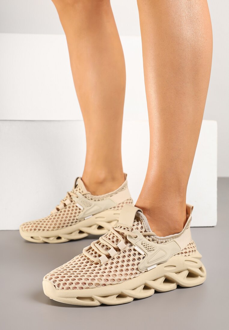 Sneakers Bej închis