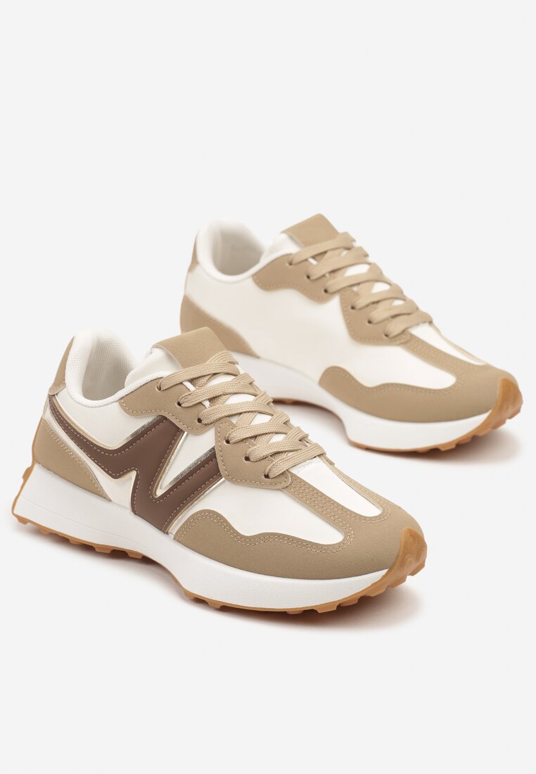 Sneakers Bej închis
