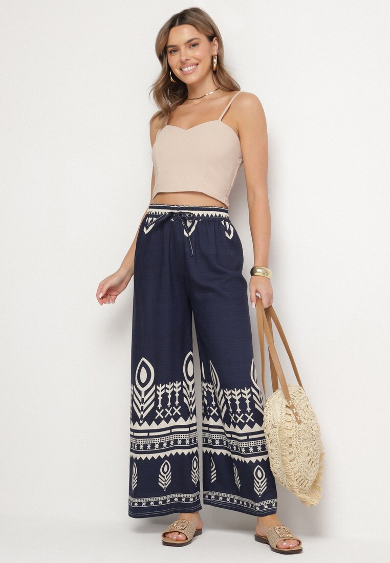 Pantaloni Bleumarin