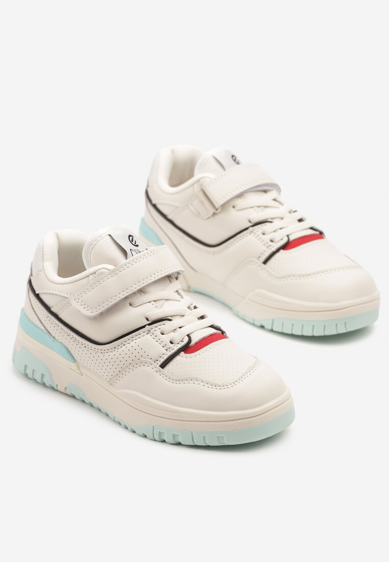 Pantofi sport Bej cu verde