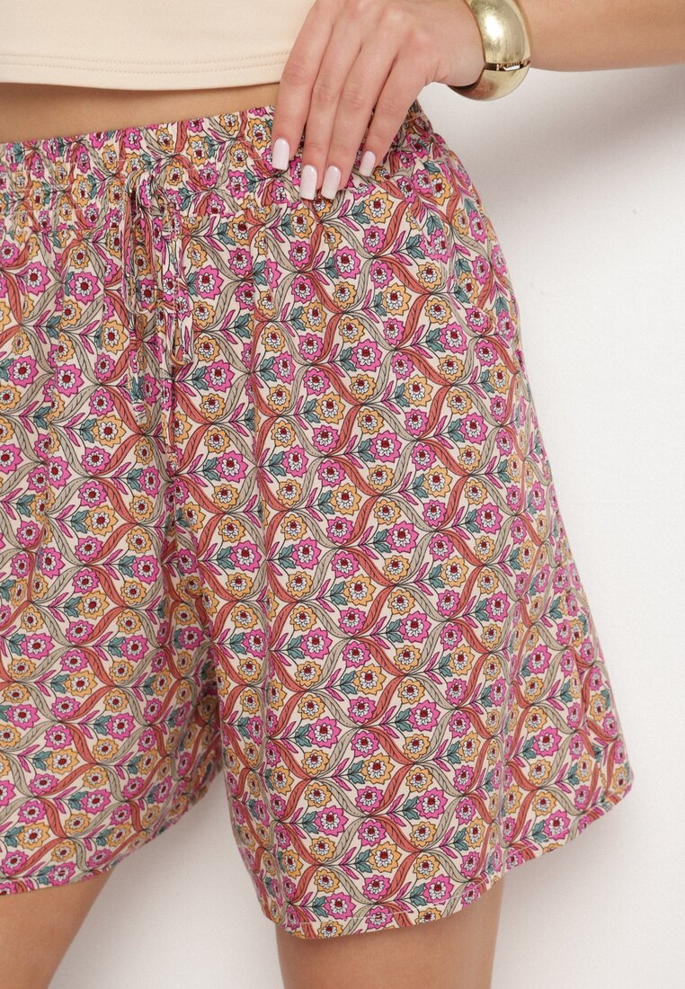 Pantaloni scurți Roz