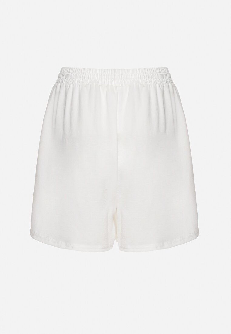 Pantaloni scurți Albi
