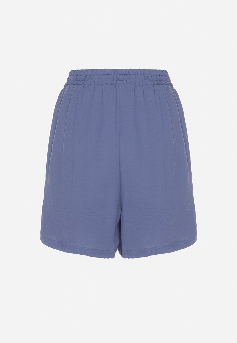 Pantaloni scurți Bleumarin
