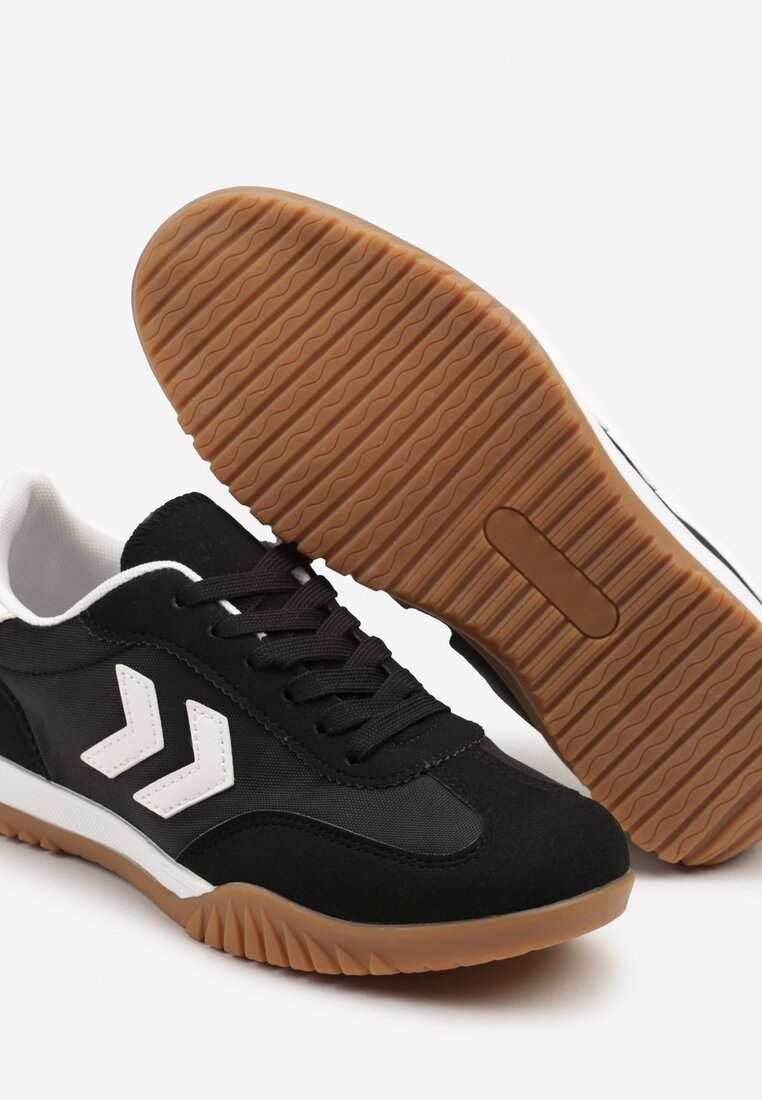 Sneakers Negru cu alb