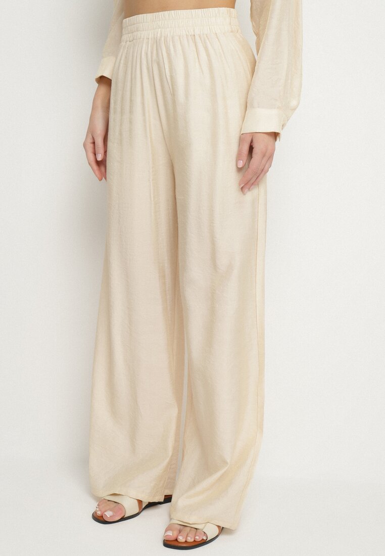 Pantaloni Bej deschis