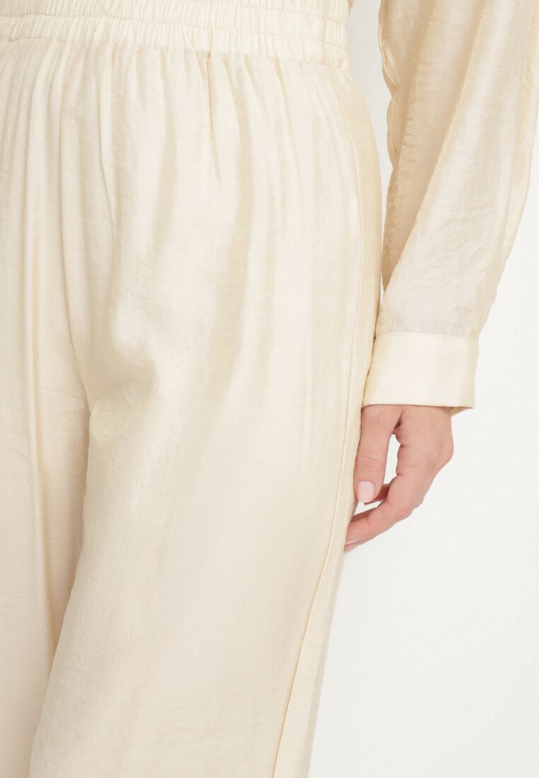 Pantaloni Bej deschis