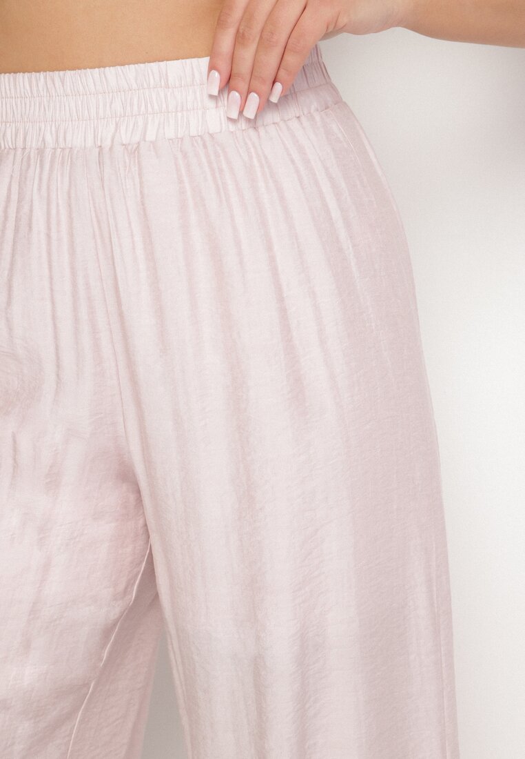 Pantaloni Roz deschis