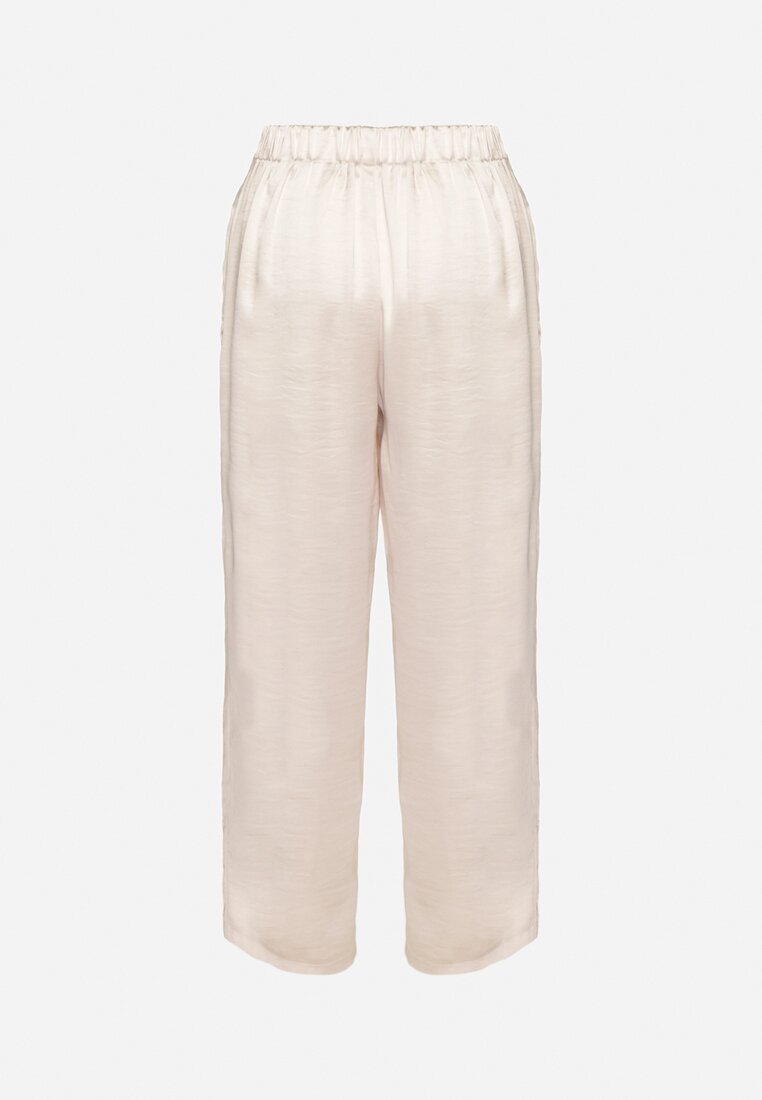 Pantaloni Bej deschis