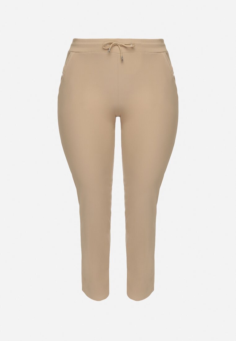 Pantaloni Bej deschis