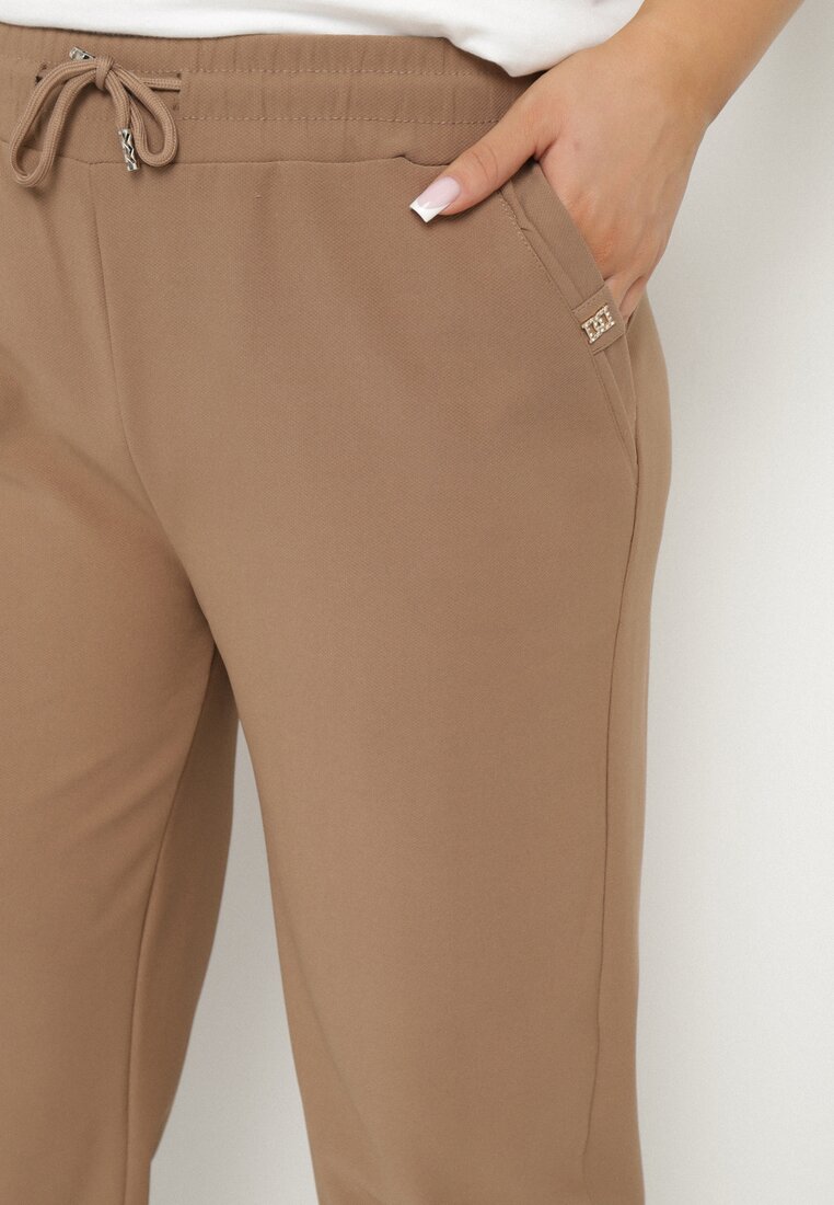 Pantaloni Bej închis