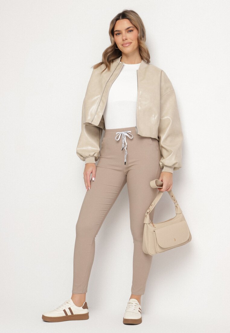 Pantaloni Bej deschis