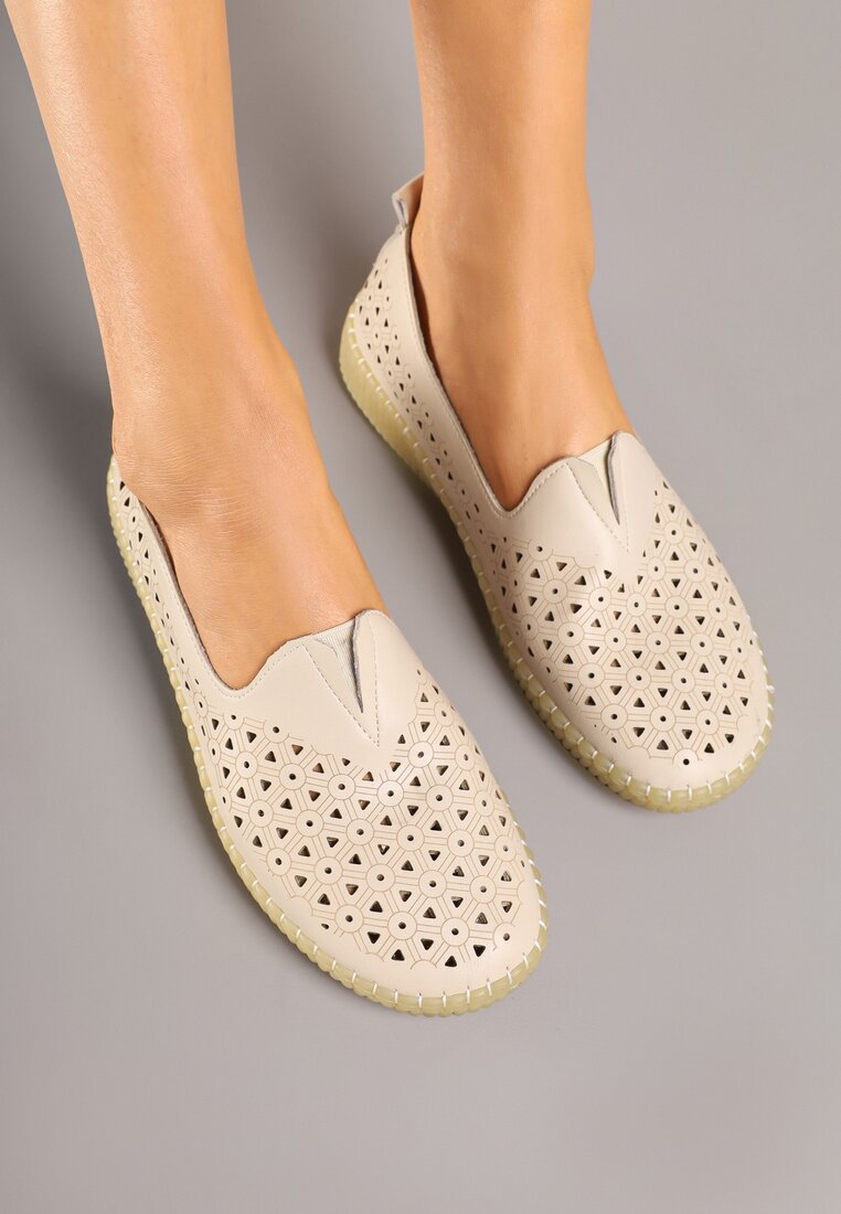 Pantofi casual Bej