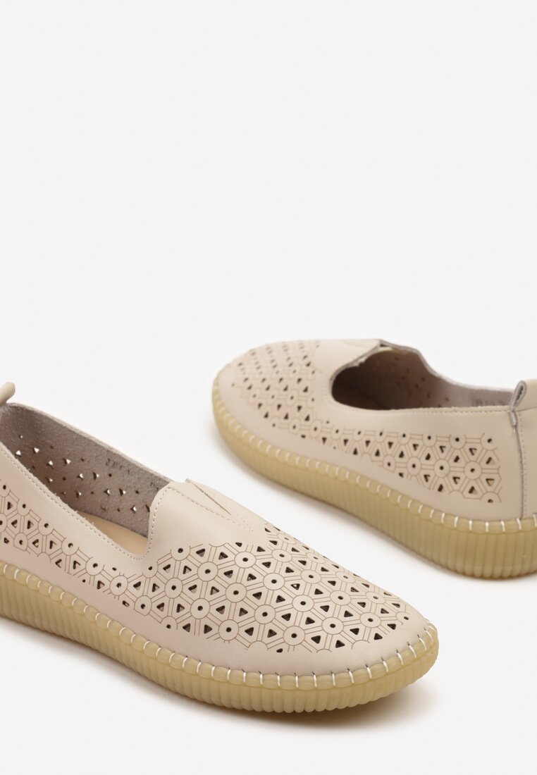 Pantofi casual Bej