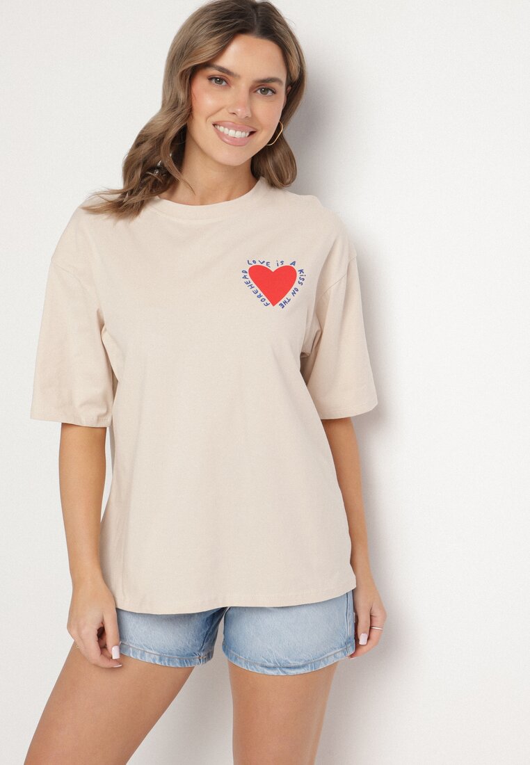 T-shirt Bej