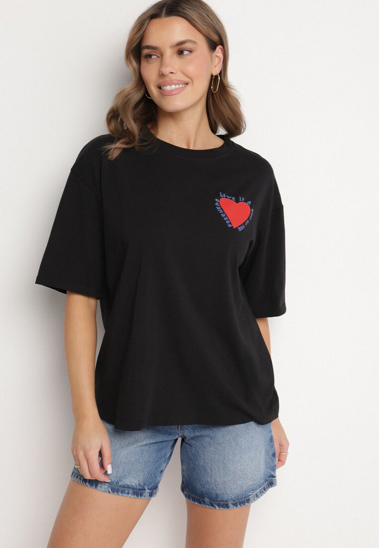 T-shirt Negru