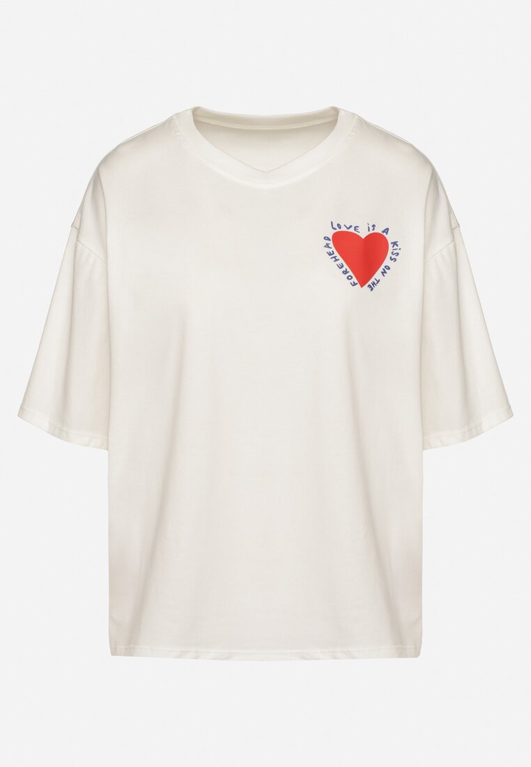 T-shirt Bej deschis