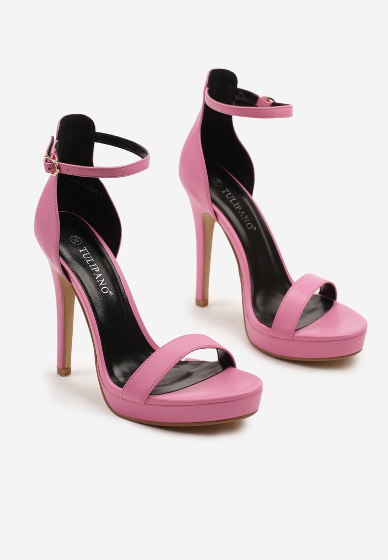 Pantofi stiletto Roz
