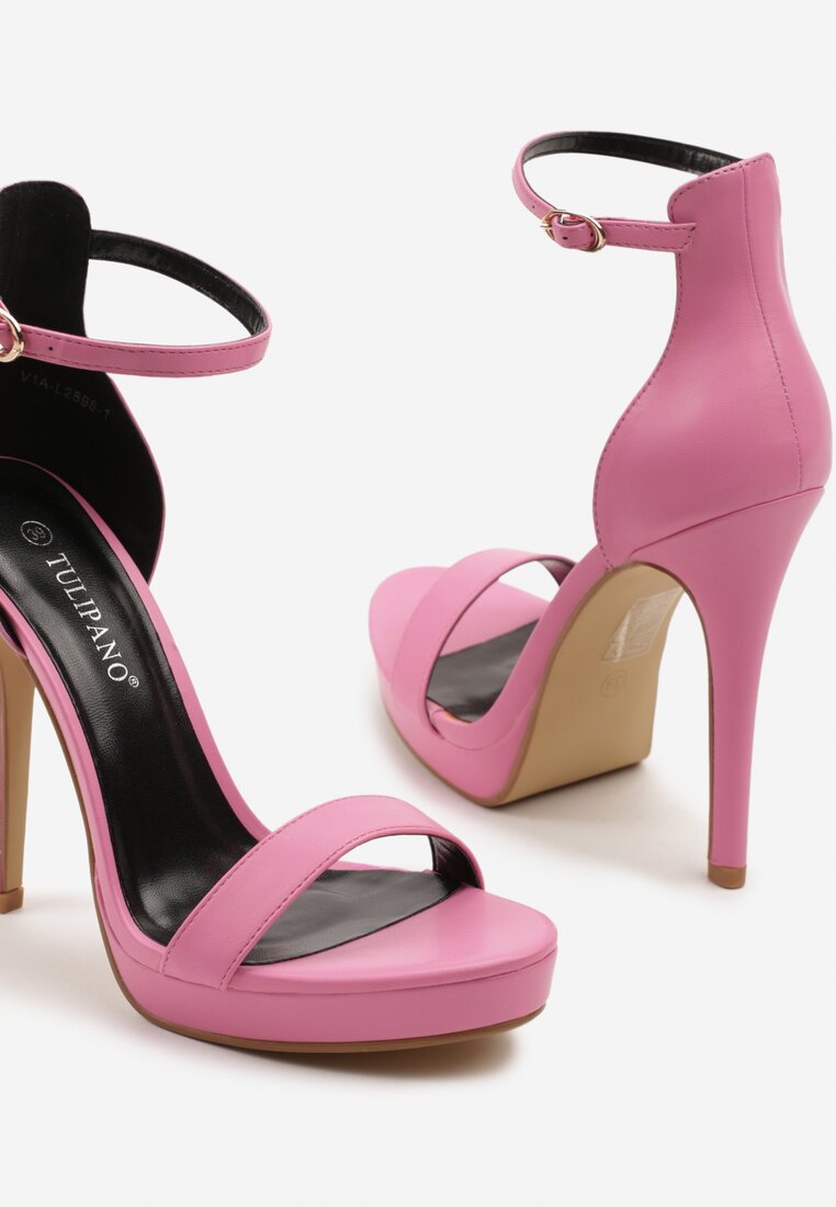 Pantofi stiletto Roz