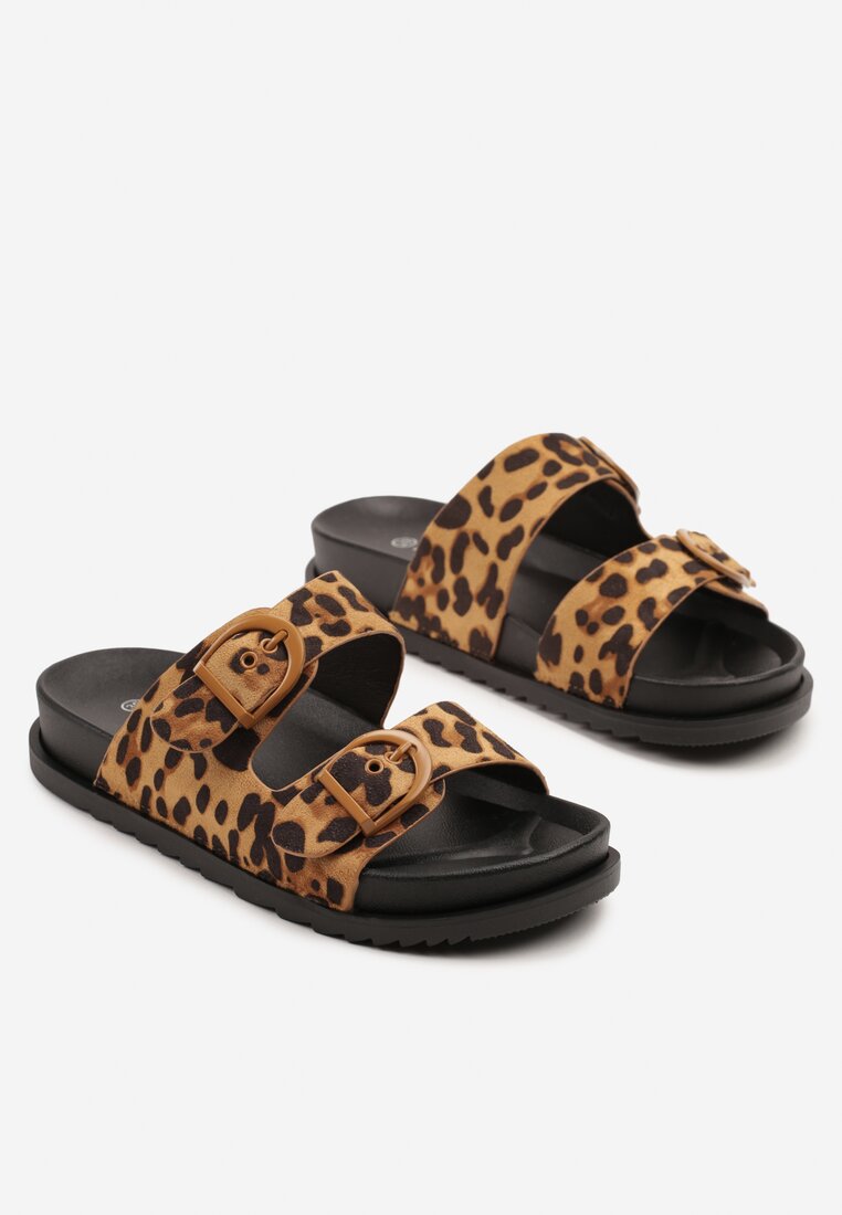 Leopárd mintásak Papucs