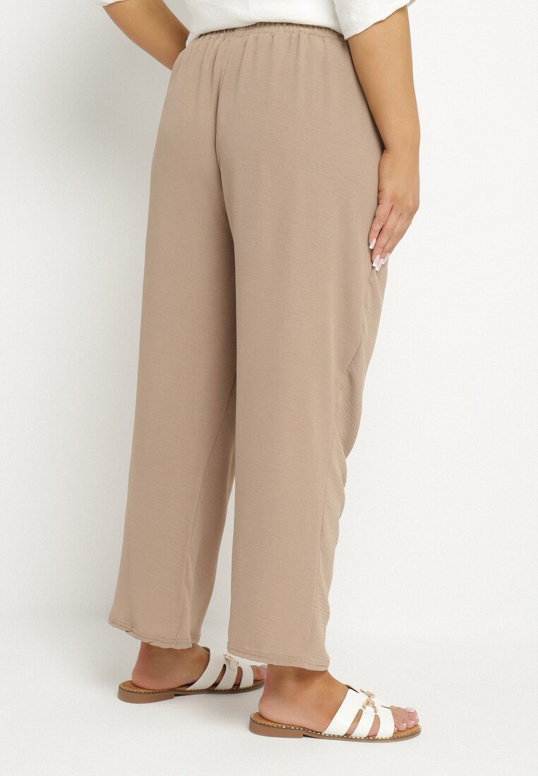 Pantaloni Bej închis