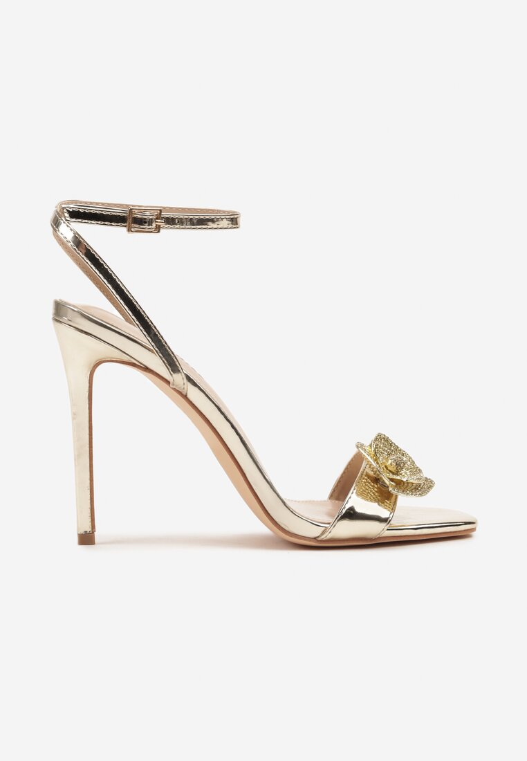 Pantofi stiletto Aurii