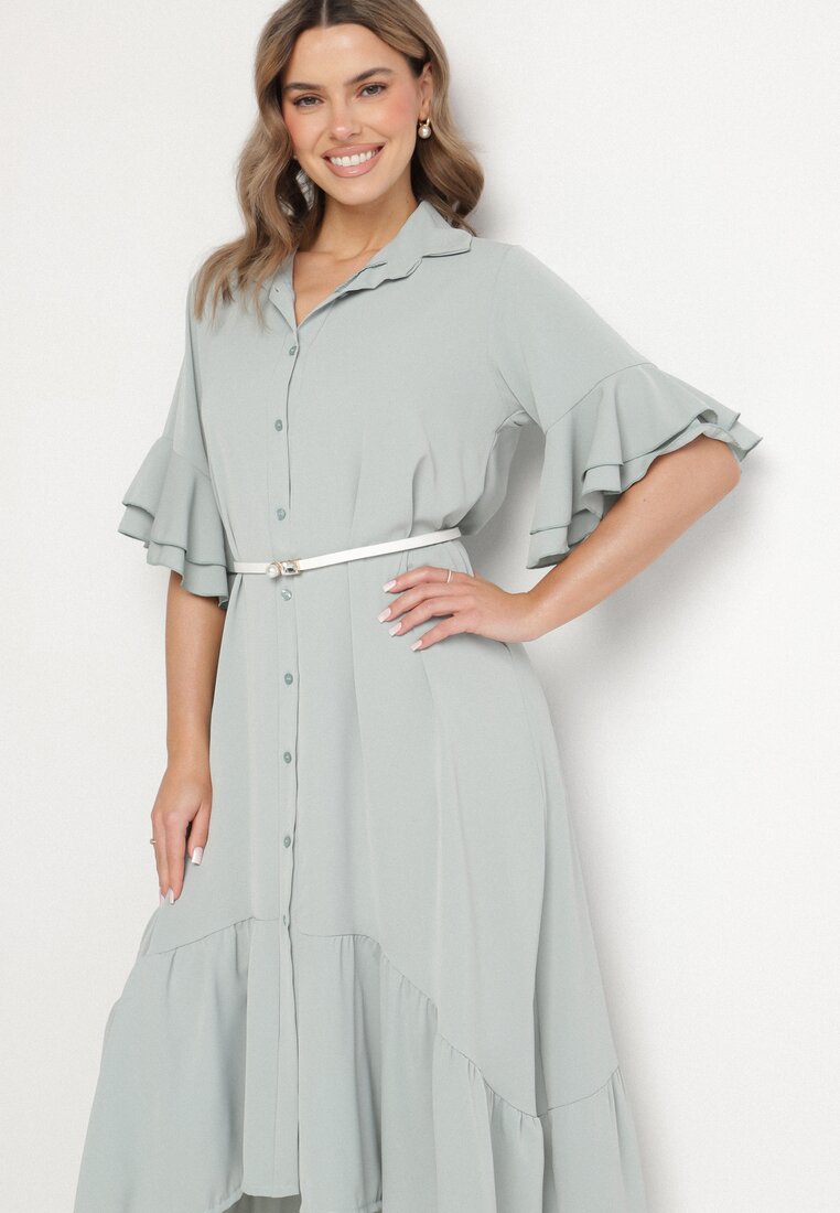 Rochie Verde deschis
