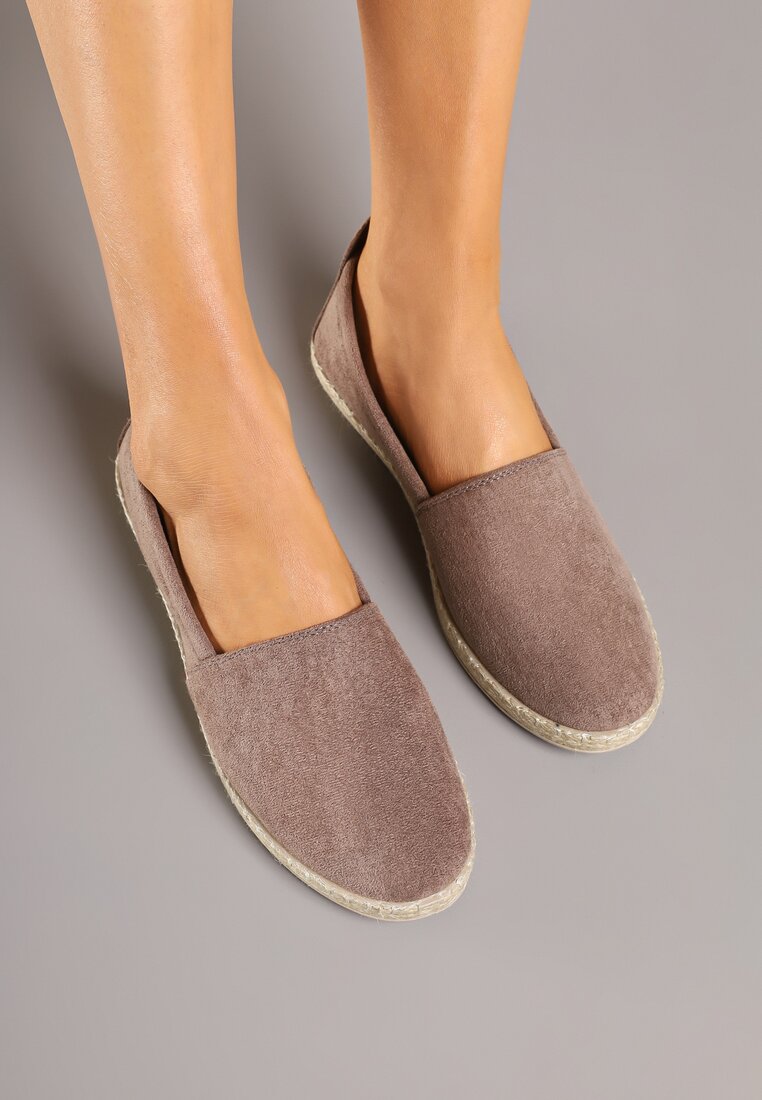 Espadrile Bej închis