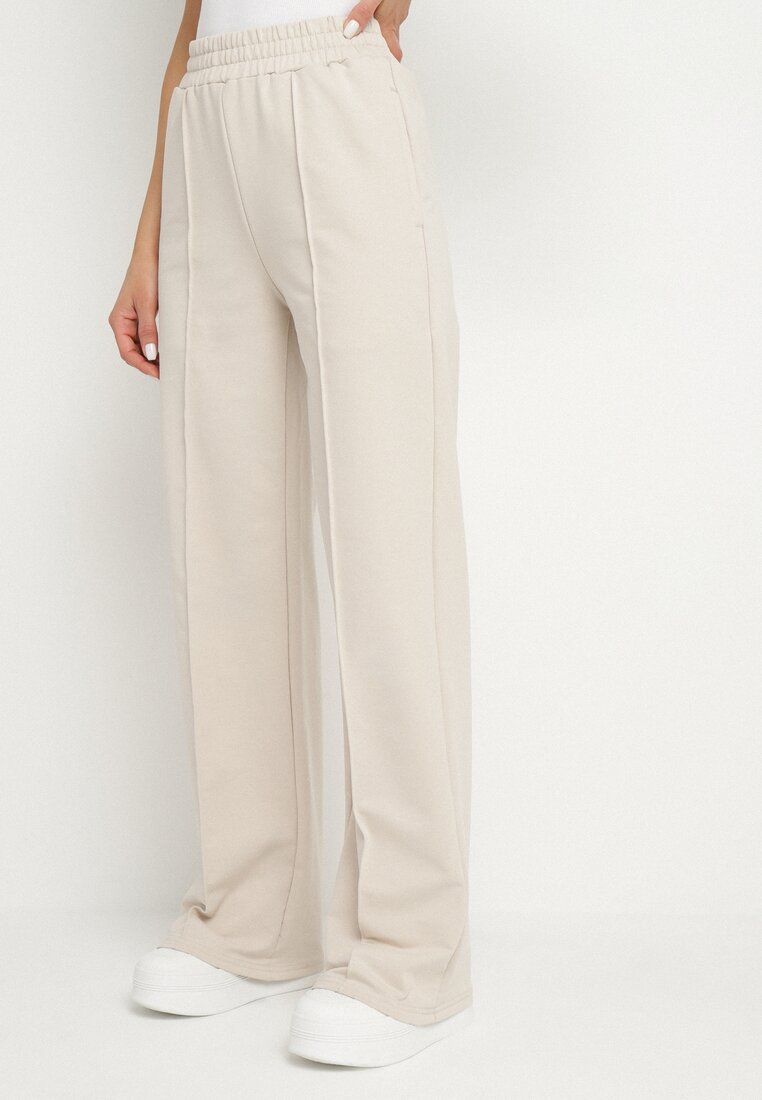 Pantaloni Bej deschis