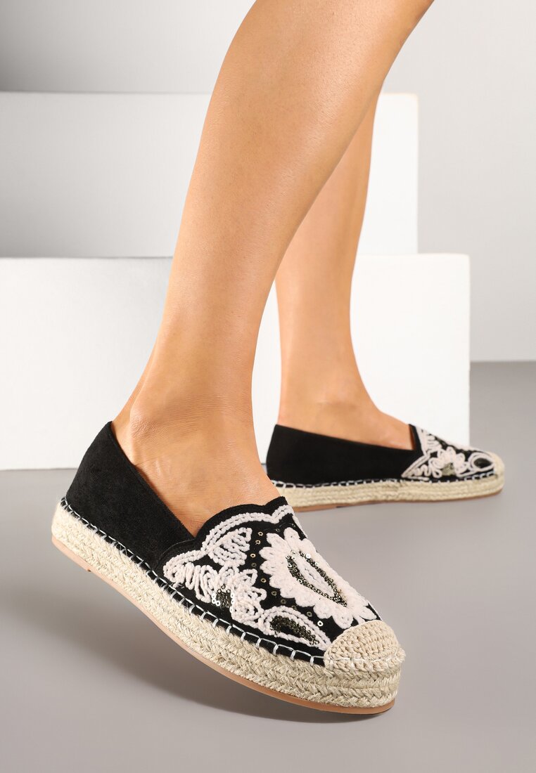 Espadrile Negre