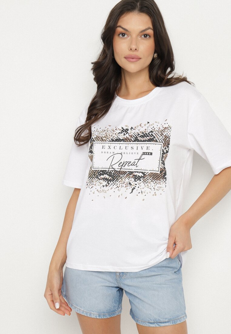 T-shirt Alb