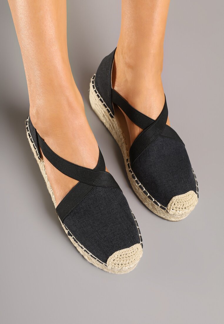 Espadrile Negre