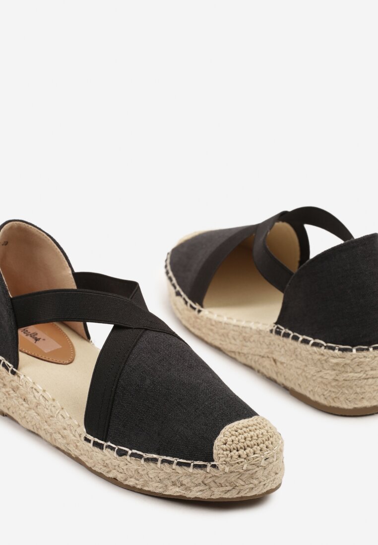 Espadrile Negre