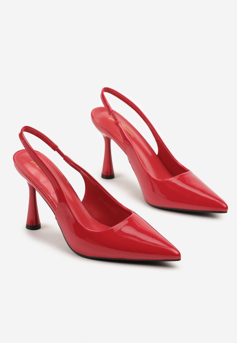 Pantofi stiletto Roșii