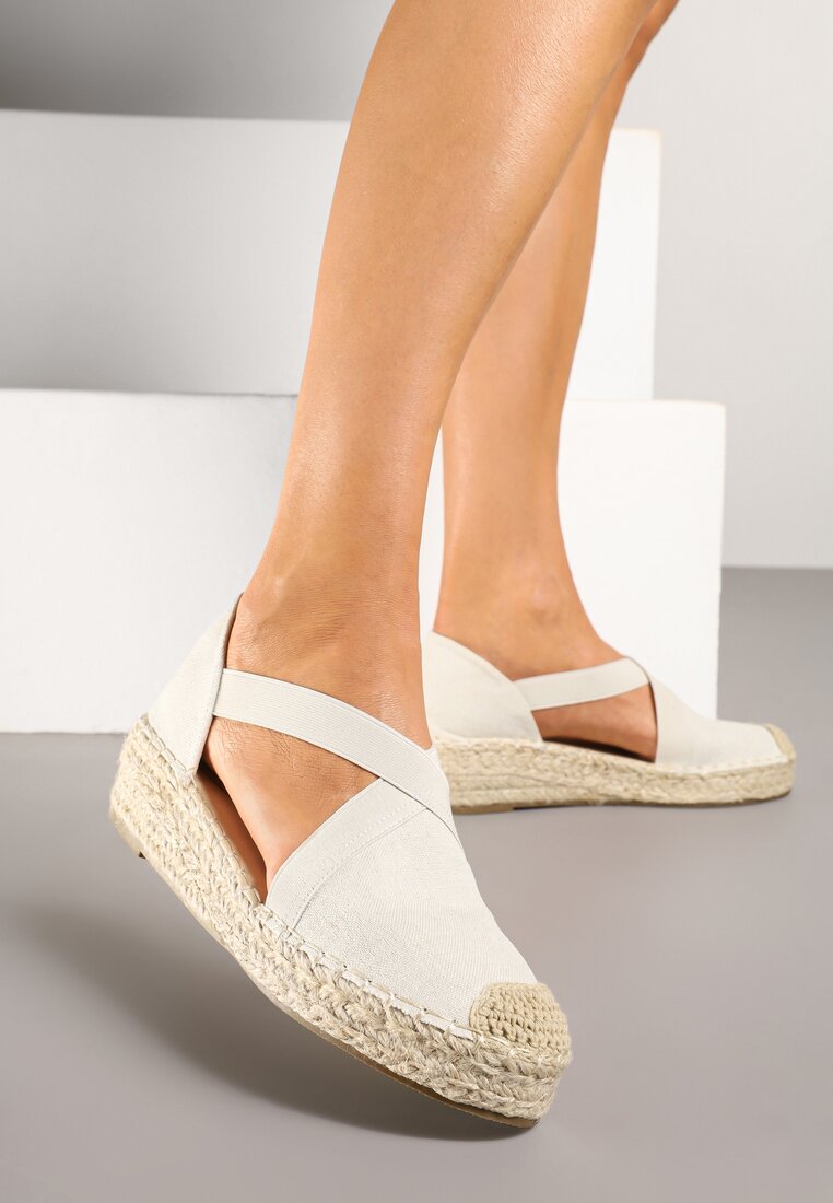 Espadrile Bej