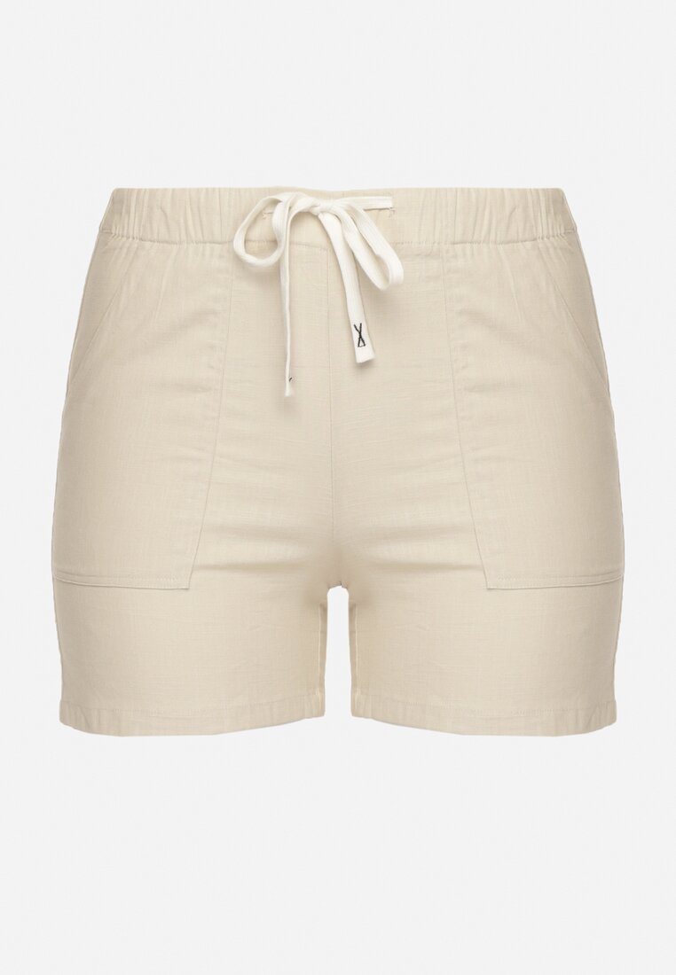 Pantaloni scurți Bej deschis