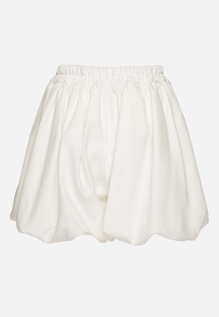 Pantaloni scurți Albi