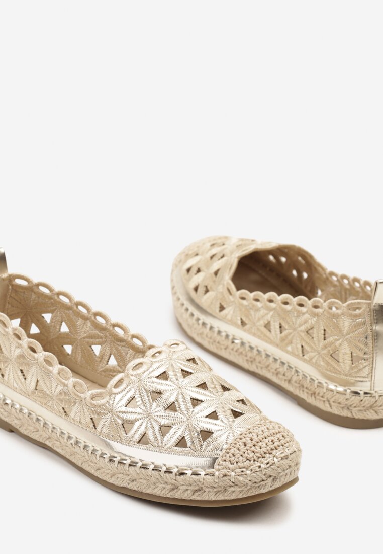Espadrile Aurii