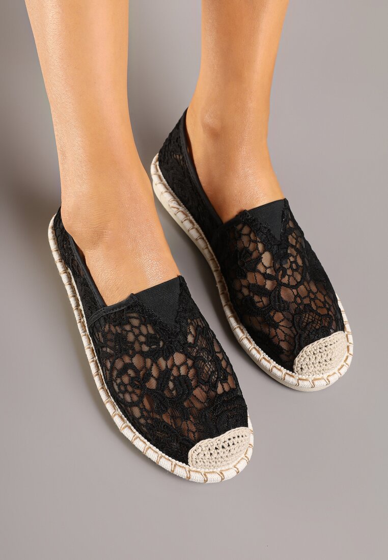 Espadrile Negre